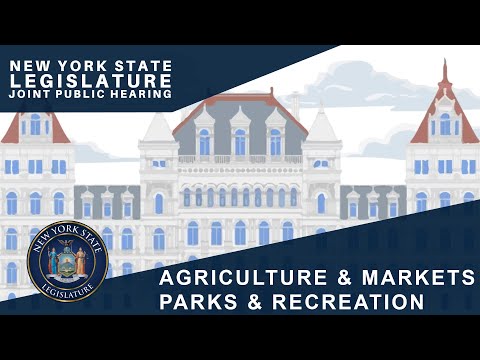 Joint Legislative Hearing on 2025 Exec. Budget Proposal: Agriculture/Parks &amp; Rec - 01/27/2025